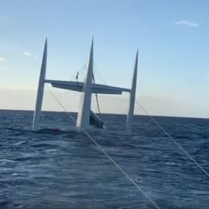 Capsized MOD 70 Argo recovered – Sailweb