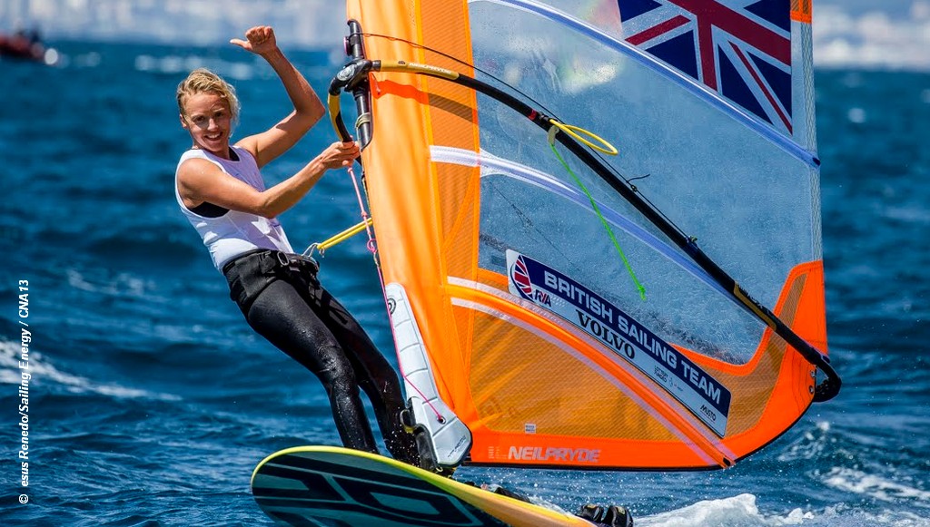 Hat-Trick for Britain’s Emma Wilson at RS:X Europeans – Sailweb