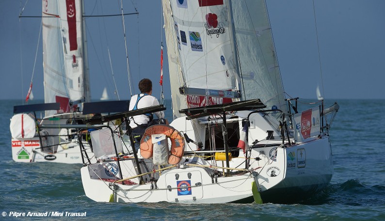 Mini Transat – Across the Bay of Biscay – Sailweb