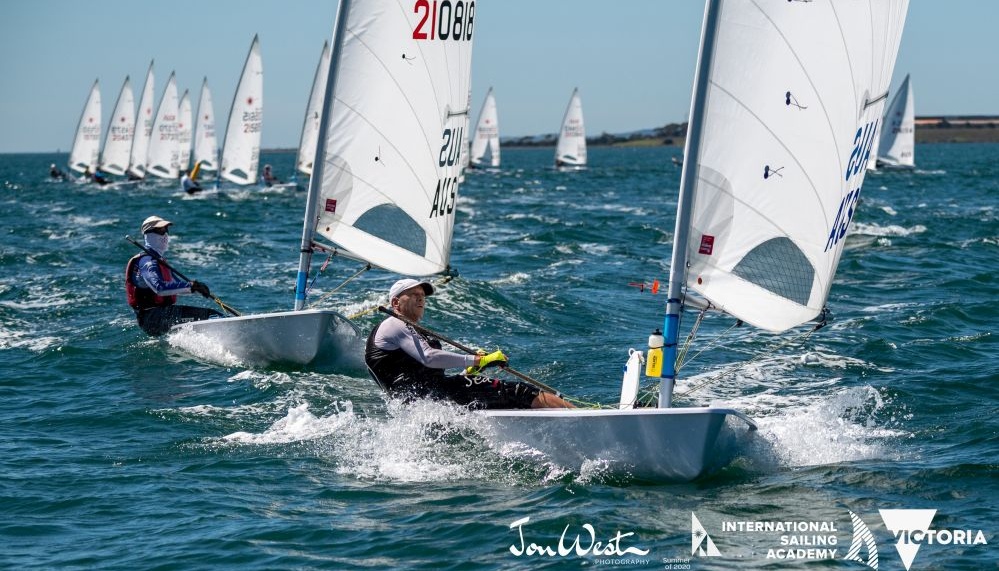 Final day at Oceania and Australian Laser Masters in Geelong Sailweb