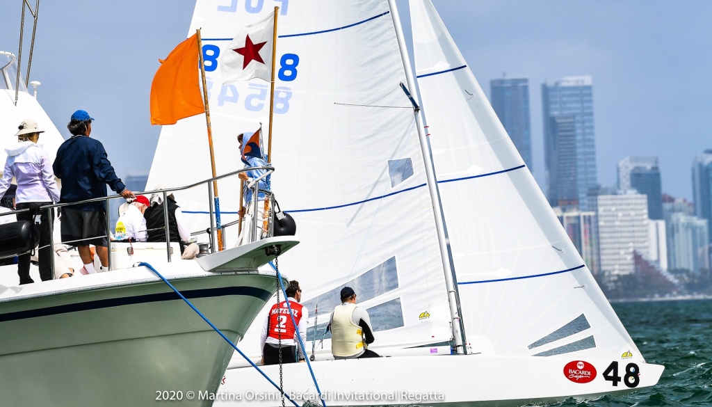 Star Bacardi Cup Kusznierewicz and Prada take lead Sailweb