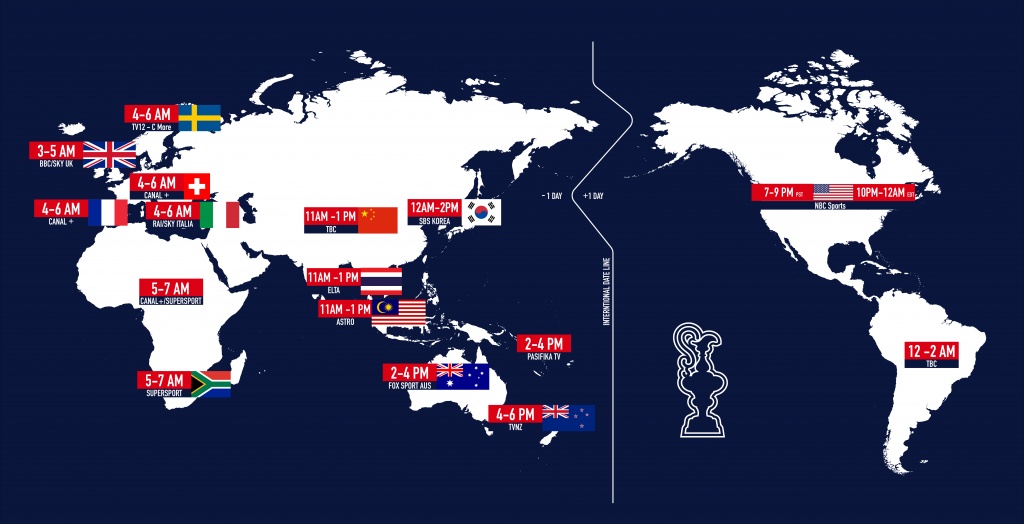 Live Coverage Of 36th America S Cup Set For Bbc And Sky Sailweb