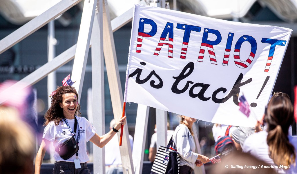 America’s Cup Patriot is back in her natural element Sailweb