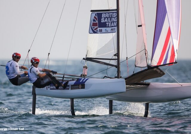 Nacra17 Worlds - Gimson and Burnet