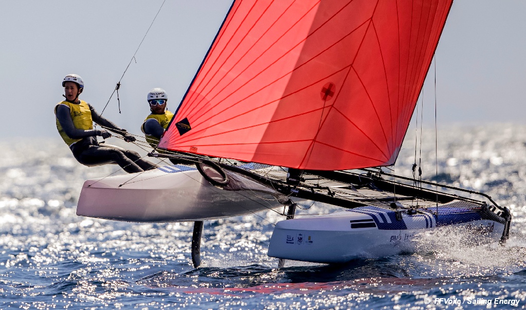 SOF Hyeres -Nacra17 ITA Tita and Banti