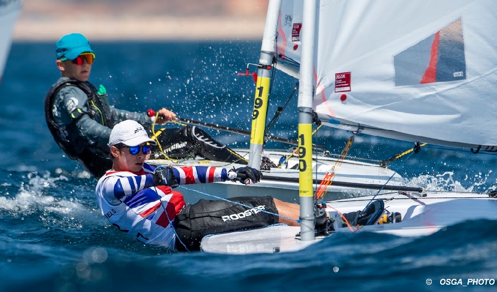 ILCA 4 Youth World Championship Day 1 in Vilamoura Sailweb