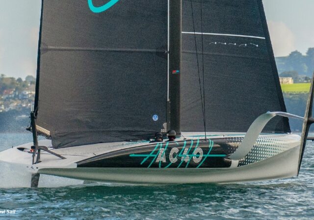 AC40 First Sail 21 September 2022