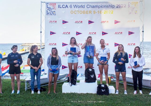 2022 ILCA 6 Radial Worlds - Women Podium