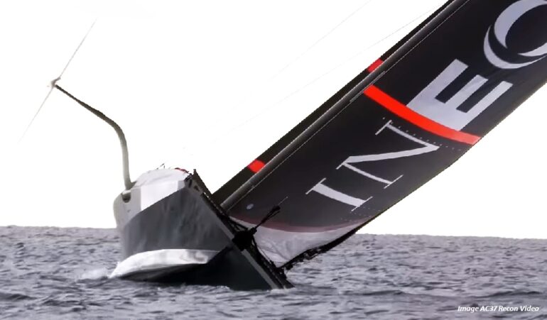 INEOS Britannia join the ‘Slow Mo Capsize Club’ – Sailweb