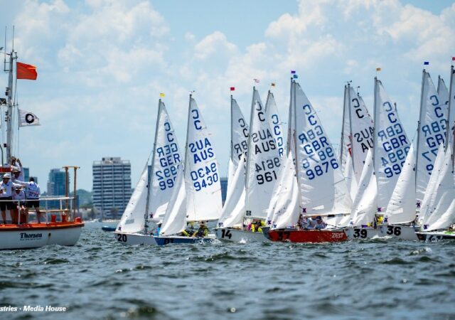 2022 Cadet Worlds Start, Melbourne