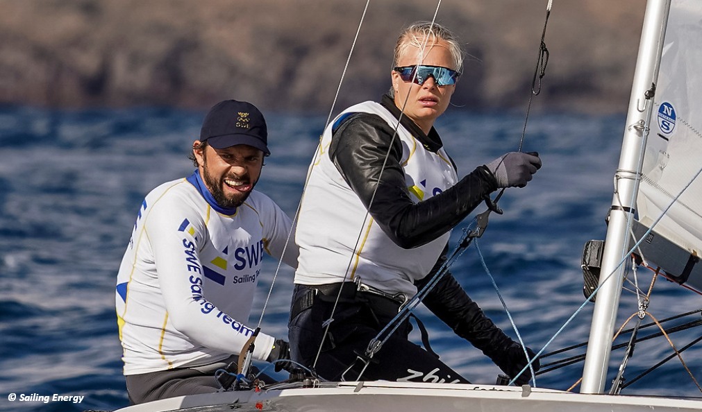 2023 Lanzarote 470 - Anton Dahlberg and Lovisa Karlsson SWE