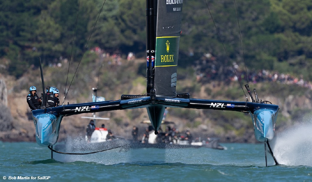 2023 SailGP Christchurch - NZL Bow On