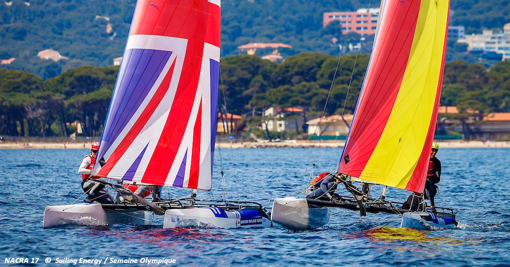 2023 SOF-Hyeres D3 Nacra17 GBR and ESP