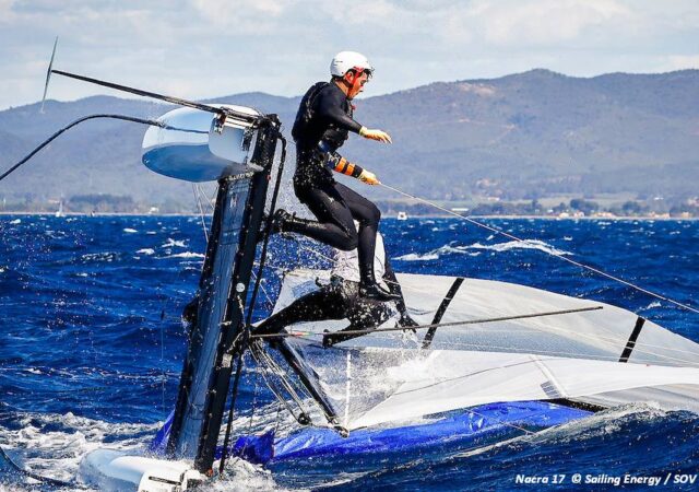 2023 SOF Hyeres D1 Nacra17 Capsize