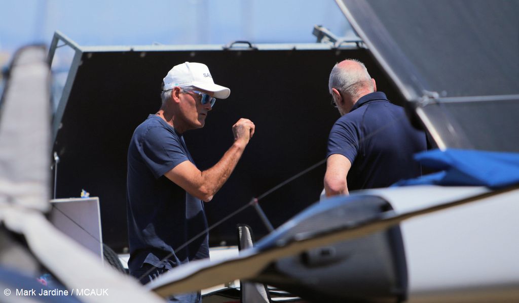 2023 Moth Worlds Day 2 Russell Coutts