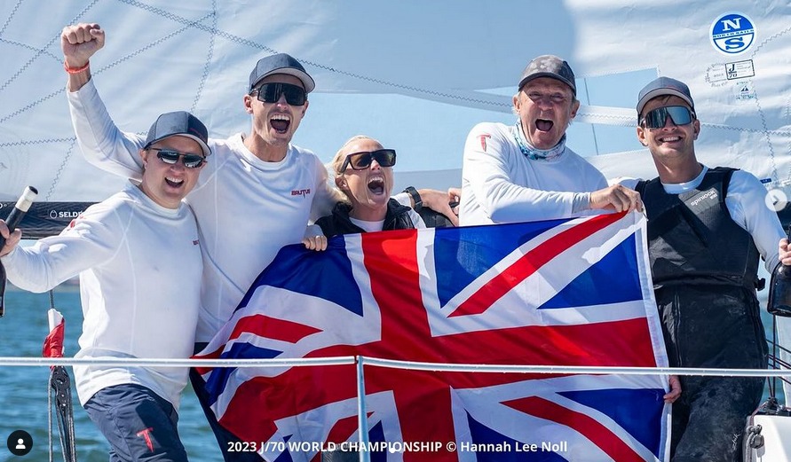 2023 J/70 Worlds winners Brutus III GBR1123