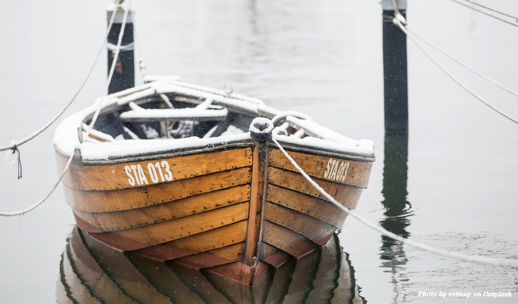 Boat Winter mooring