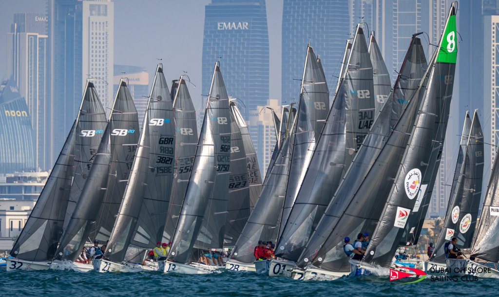 SB20 Dubai Race Start 2023