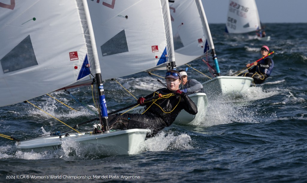 ILCA 6 Women’s World Championship Rindom takes control Sailweb