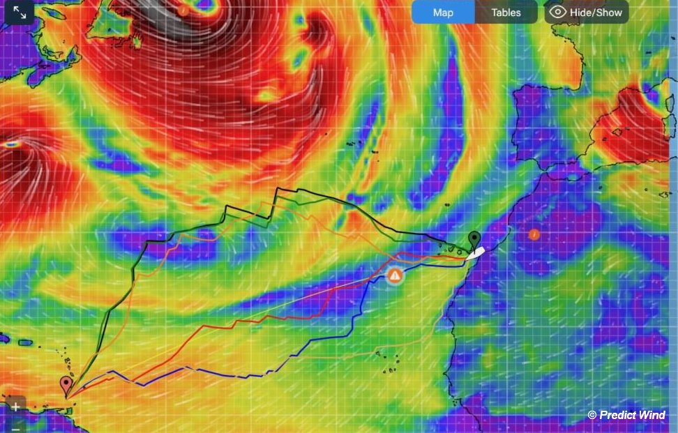 RORC Transatlantic Chart