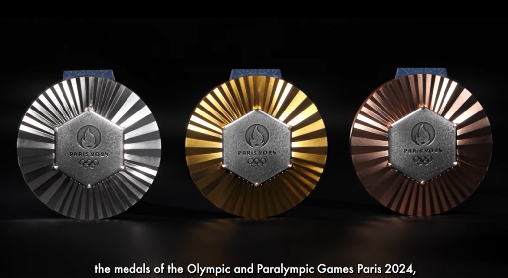 Paris Olympics 2024 Medal Design Teddy Odette