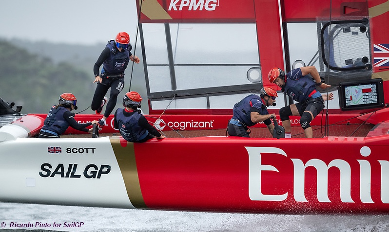 SailGP AUS Day 1 Emirates GBR