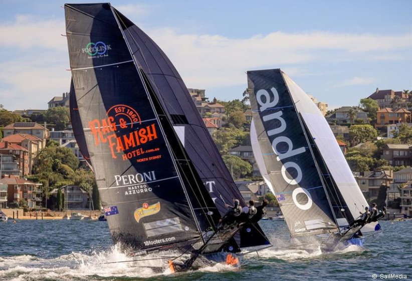 18ft Skiff 2024 JJ Giltinan Championship – Day 2 – Sailweb