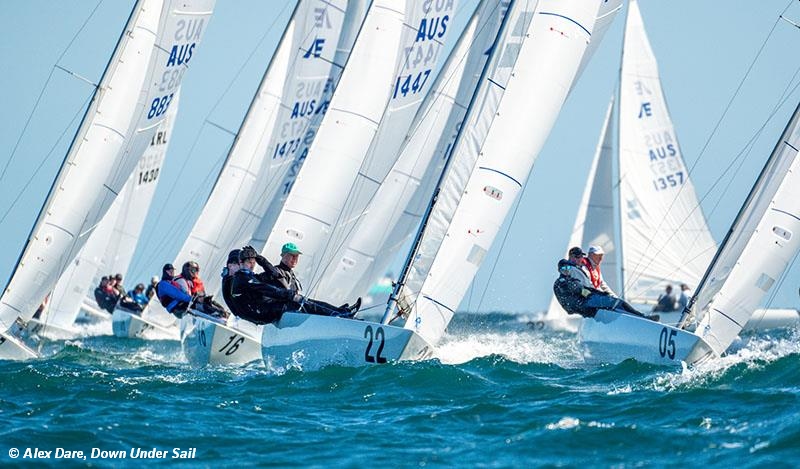 Etchells Worlds Day 1 Lawrie Smith (22)