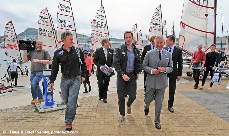 Musto Skiff Worlds Royal Visit 2012