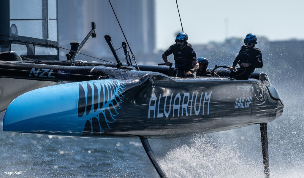 SailGP NZL Black Foils