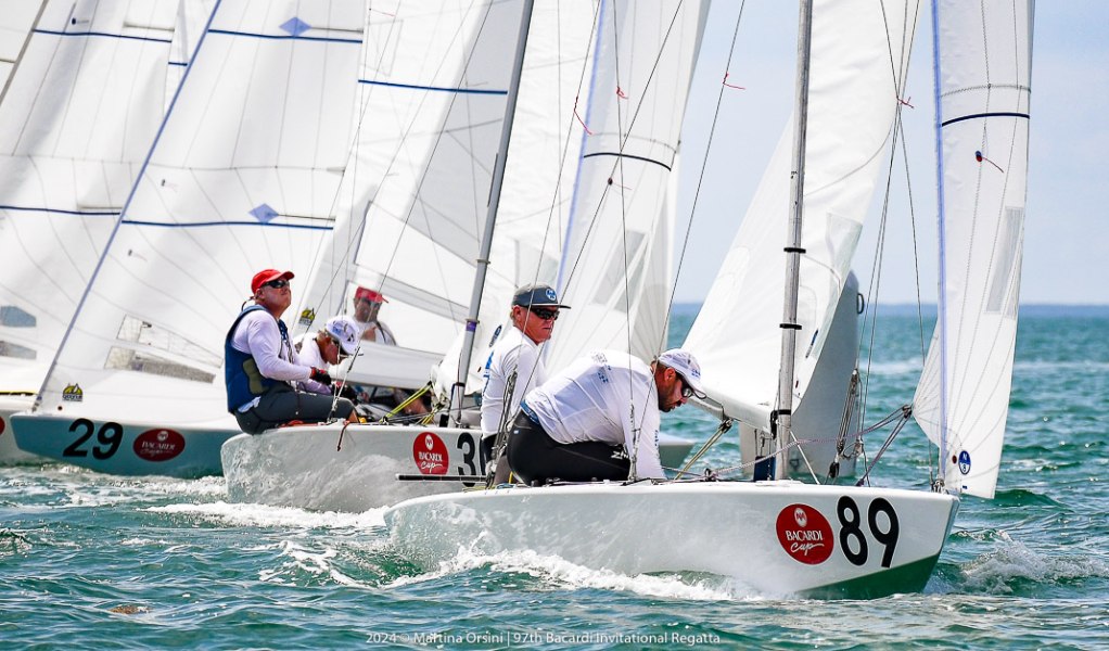 97th Star class Bacardi Cup Threeway tiebreak going into final day