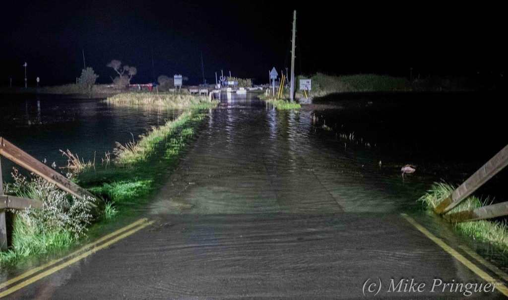 HISC access road Flooding