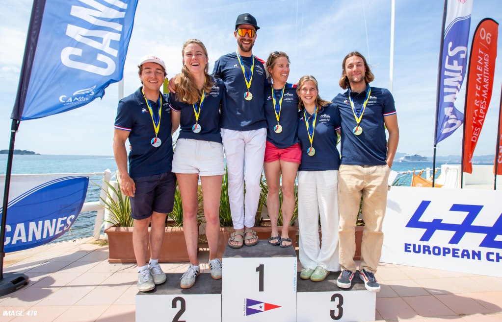 470 Euros Podium