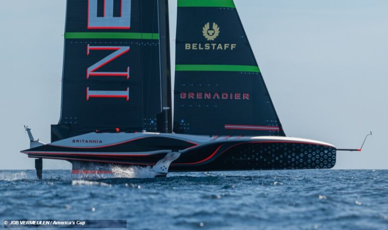 AC37 – INEOS Britannia let rip in glamour conditions in Barcelona – Sailweb