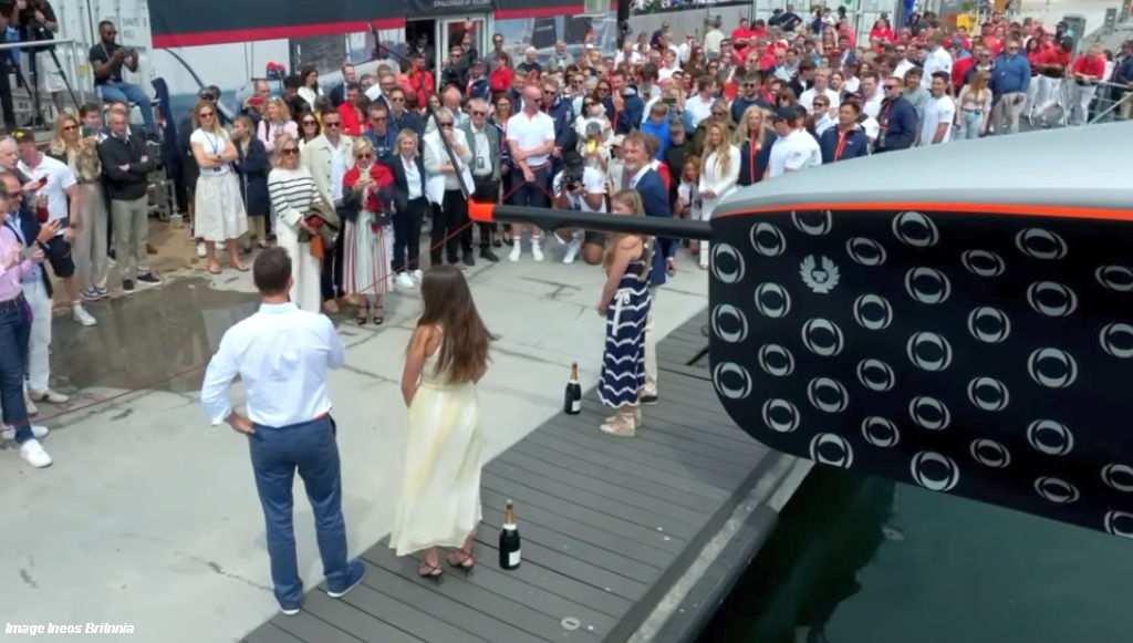 AC75 Ineos Brtannia Naming and Launch