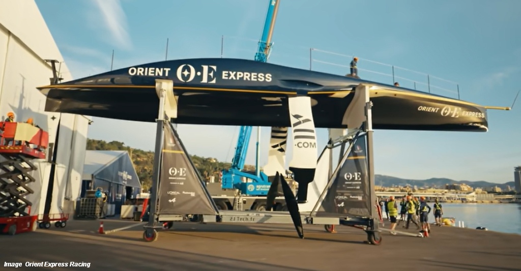 AC75 Orient Express Rollout