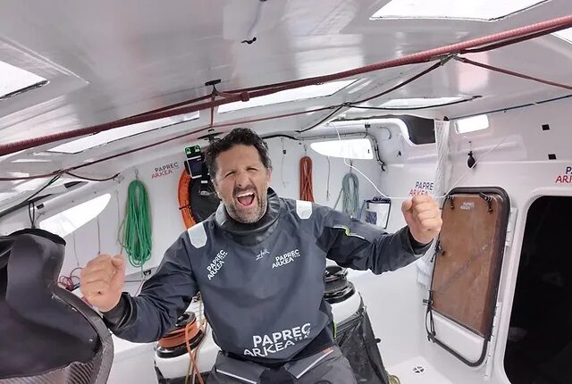 Transat CIC Winner Yoann Richomme