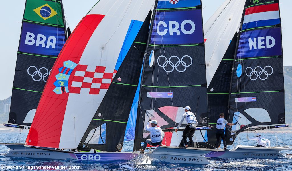 Olympic Sailing 49er CRO NED