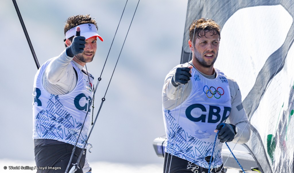 Olympic Sailing 49er GBR Peters and Sterritt