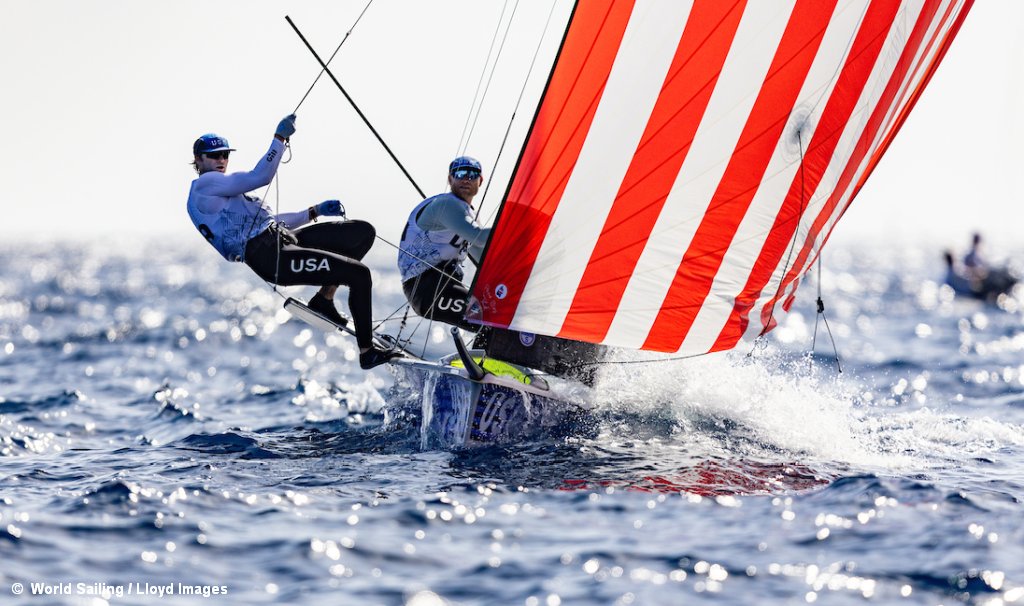 Olympic Sailing 49er USA