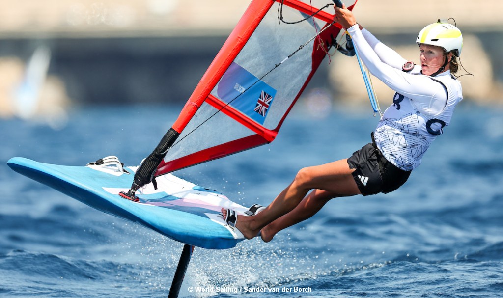 Olympic Sailing IQFOIL Emma Wilson