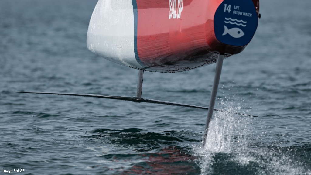 SailGP New T Foils