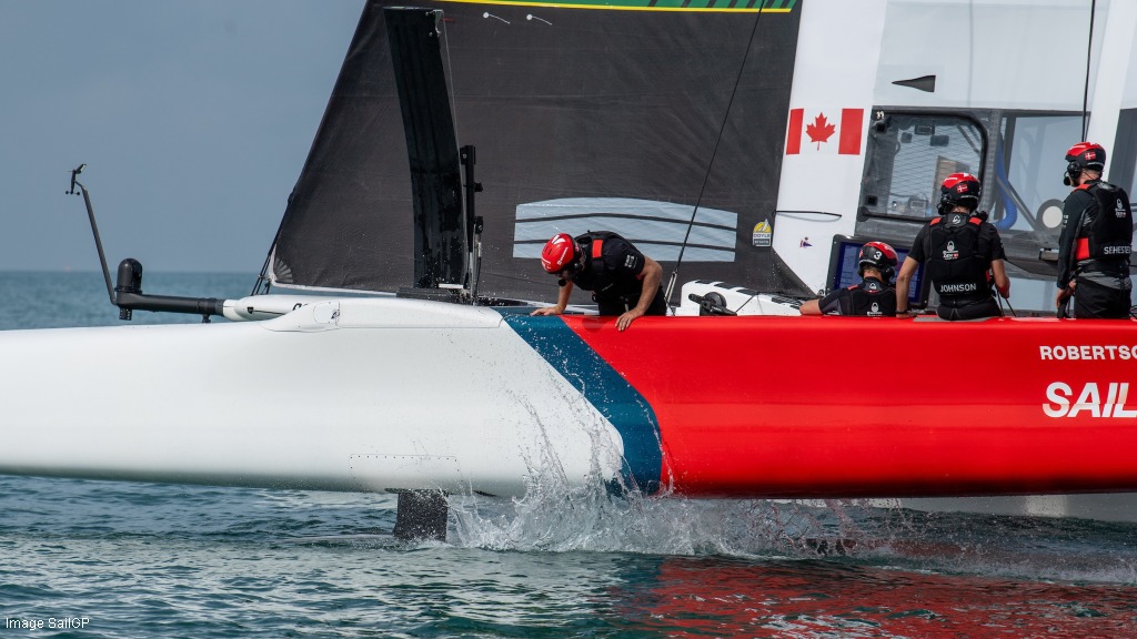 SailGP New T Foils