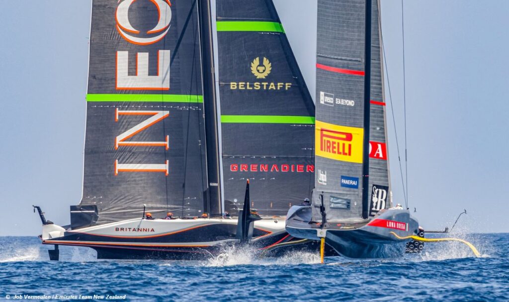 INEOS Britannia and Luna Rossa