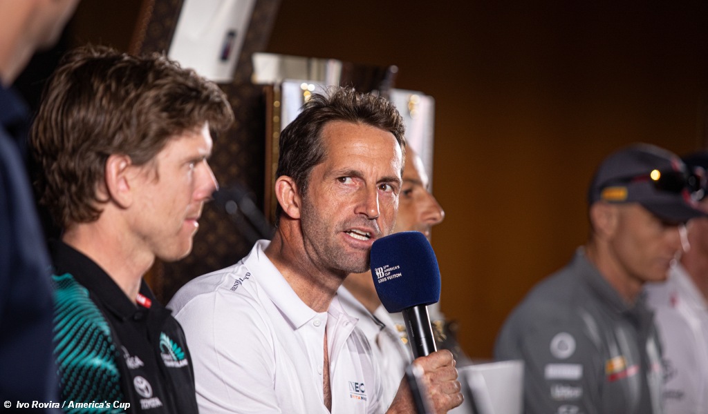 LV Press Conference Ben Ainslie