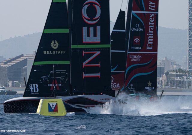 AC37 Practice Day GBR NZL Mark