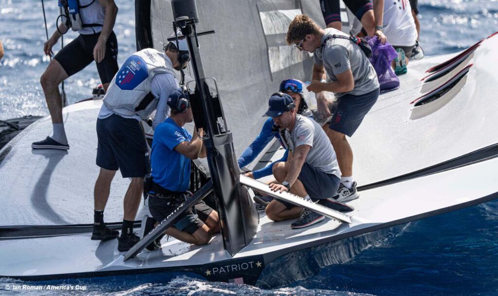 AC37 Prelim D3 American Magic Rudder