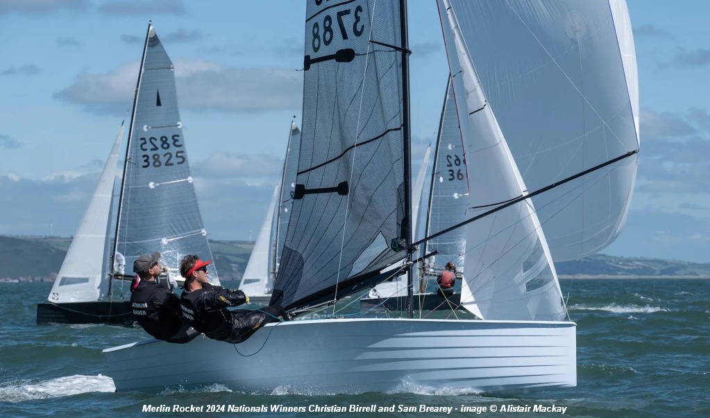 Birrell and Brearey win Aspire Merlin Rocket National Championships ...