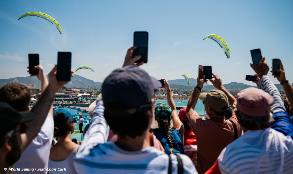 Olympic Sailing Shore Crowd