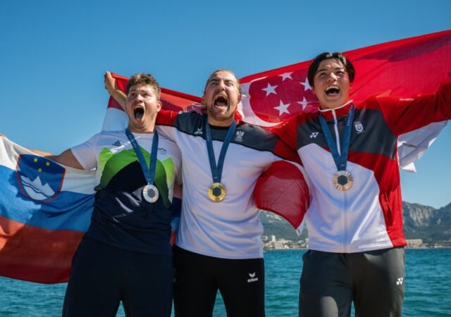 Olympic Kite Podium